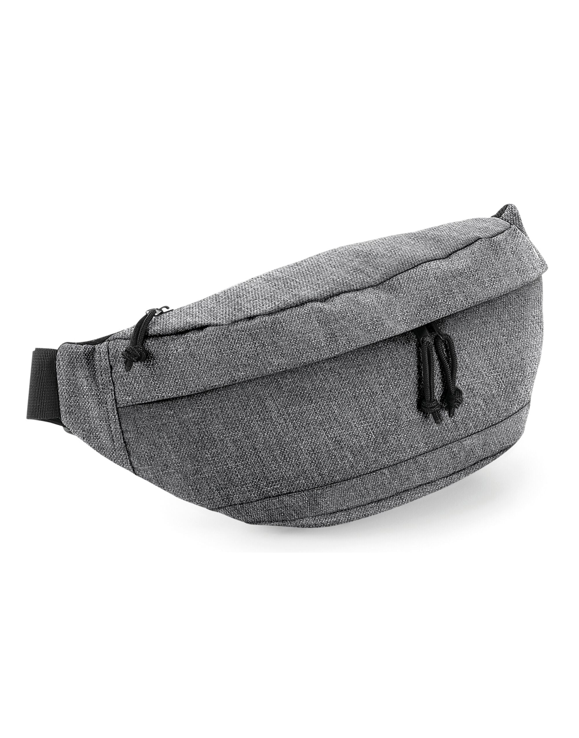 A black Bagbase Modulr 2-Litre Multipocket pouch.
