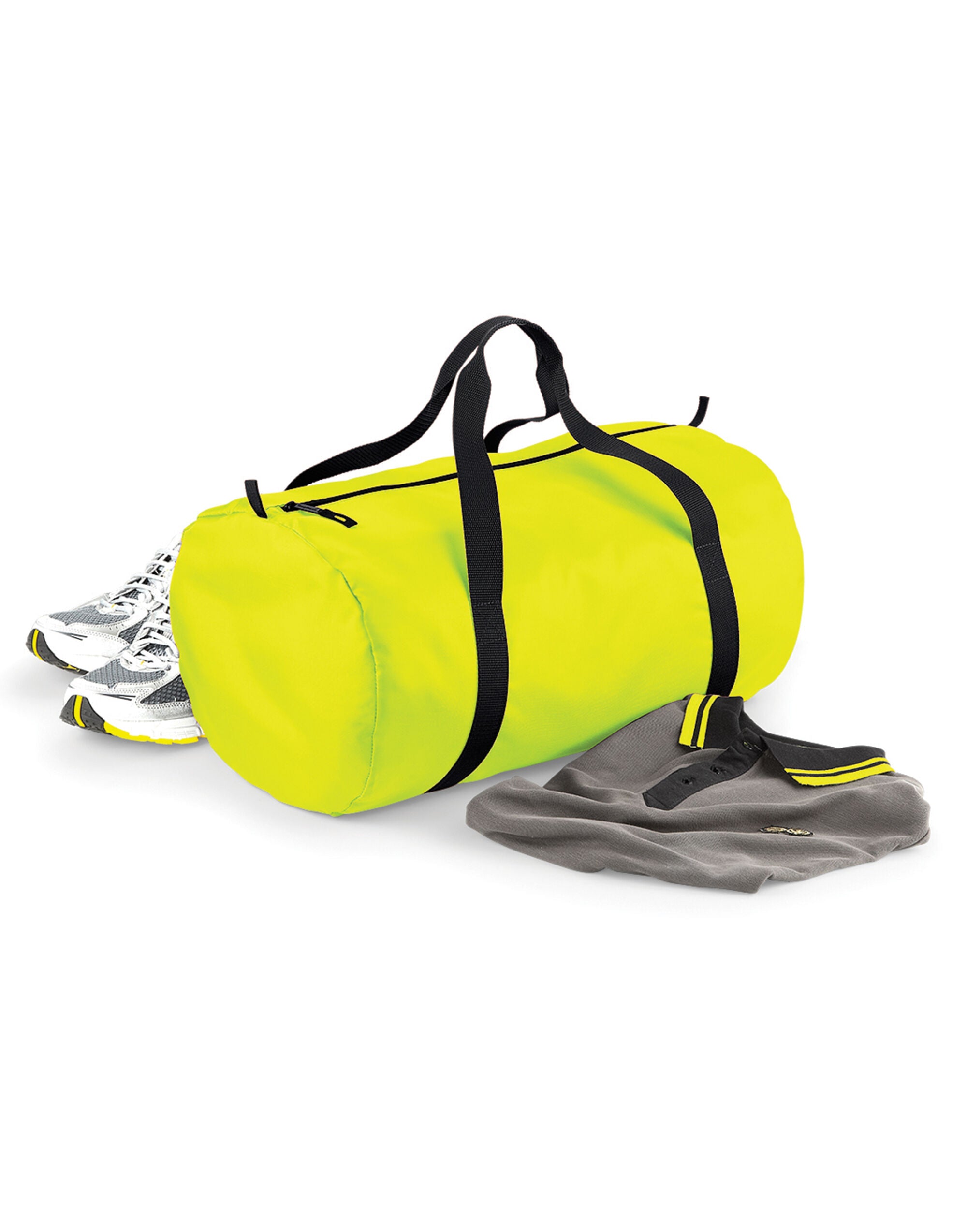 The interior of the black tech organiser with elastic loops.