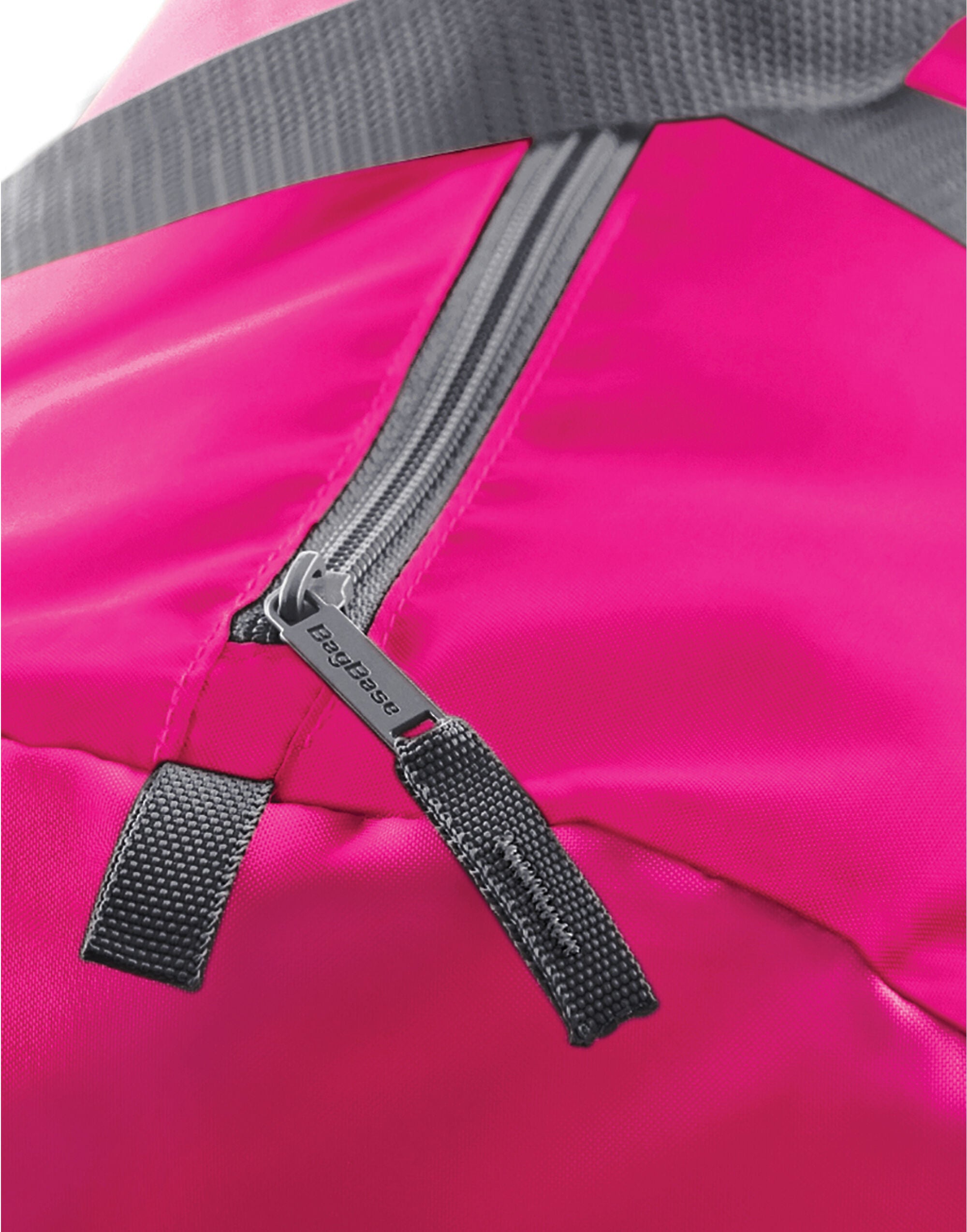 The soft pink tech organiser shown with cables inside.
