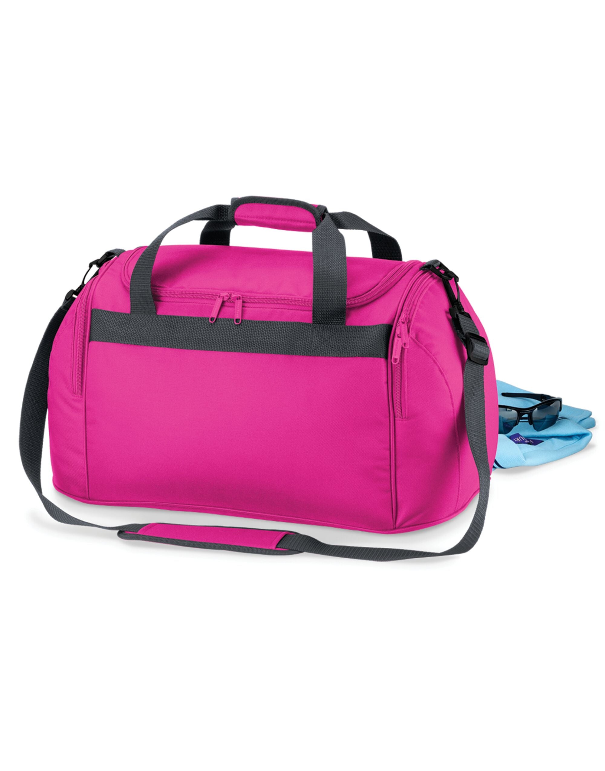 A yellow recycled waistpack with a front zippered pocket.
