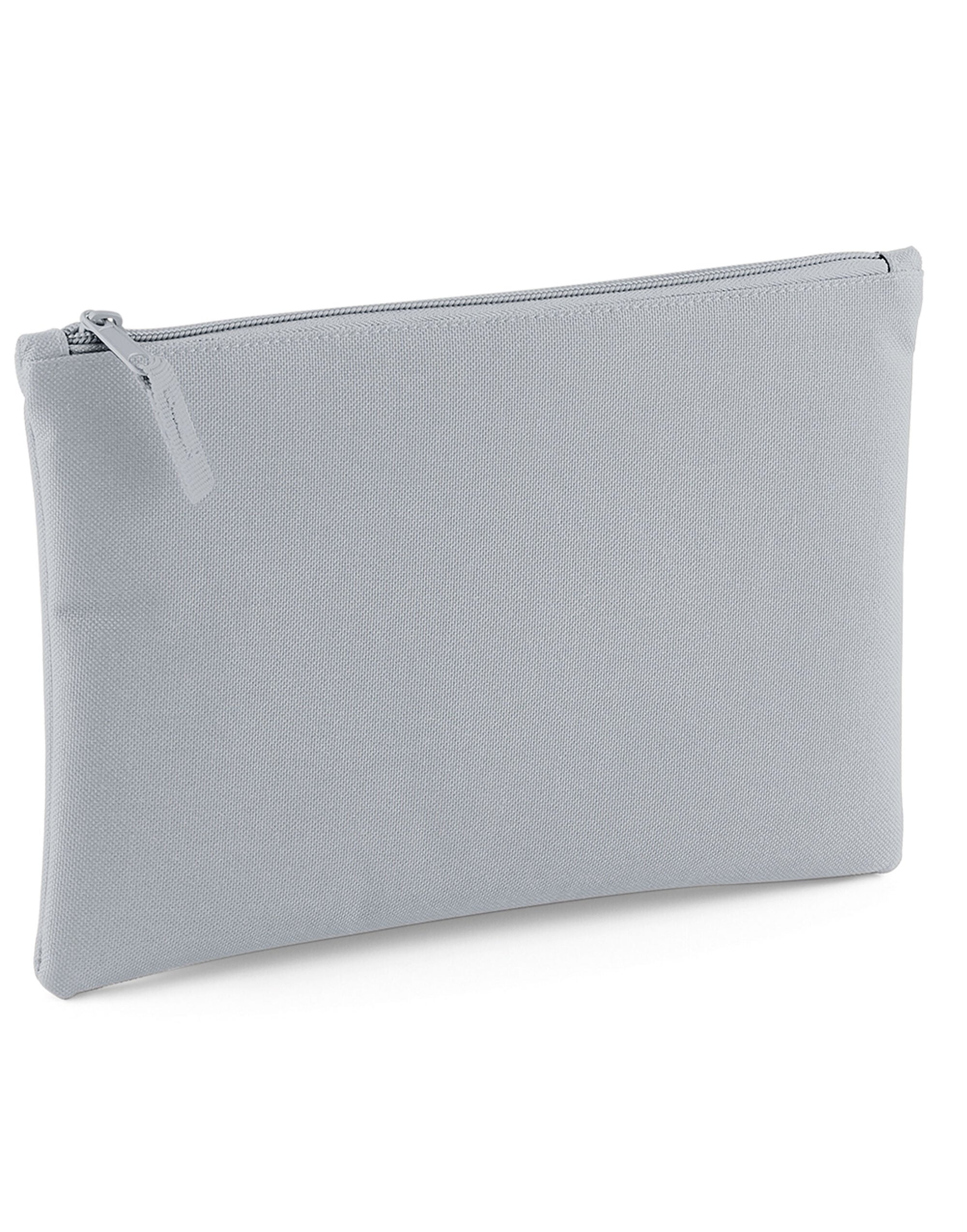 white matte PU card holder with multiple card slots.
