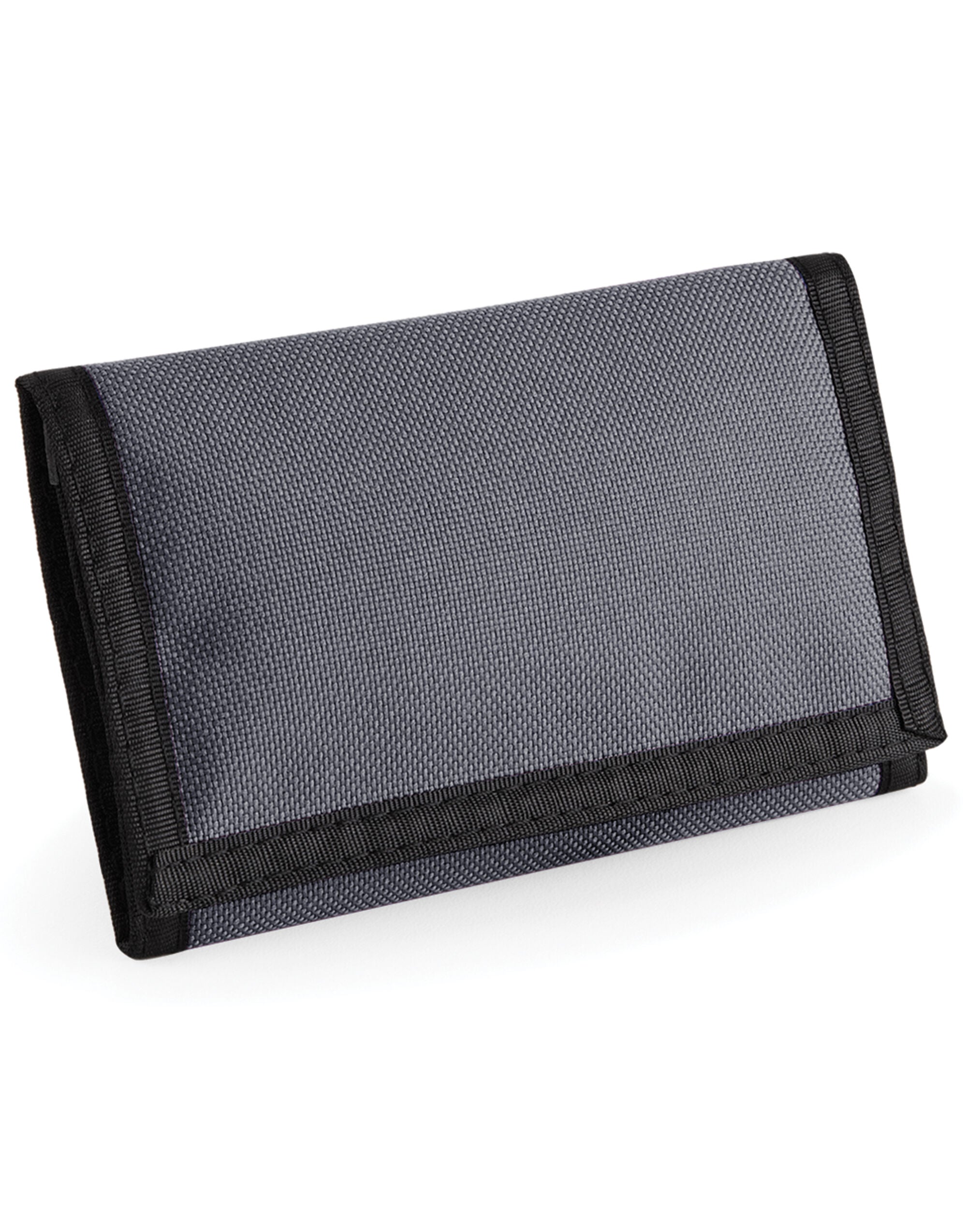 Detail of the webbing and buckle on the tarp roll-top backpack.
