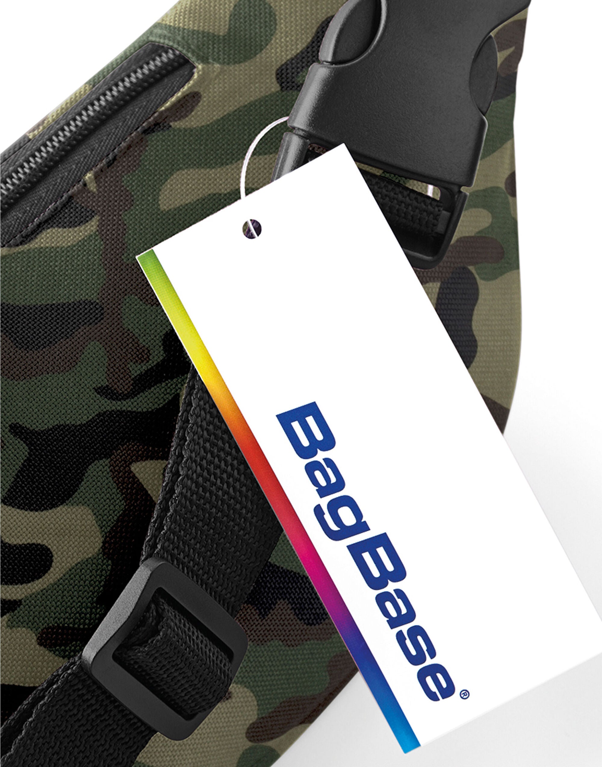 Close-up of the Rip-Strip™ back of the Molle utility patch.