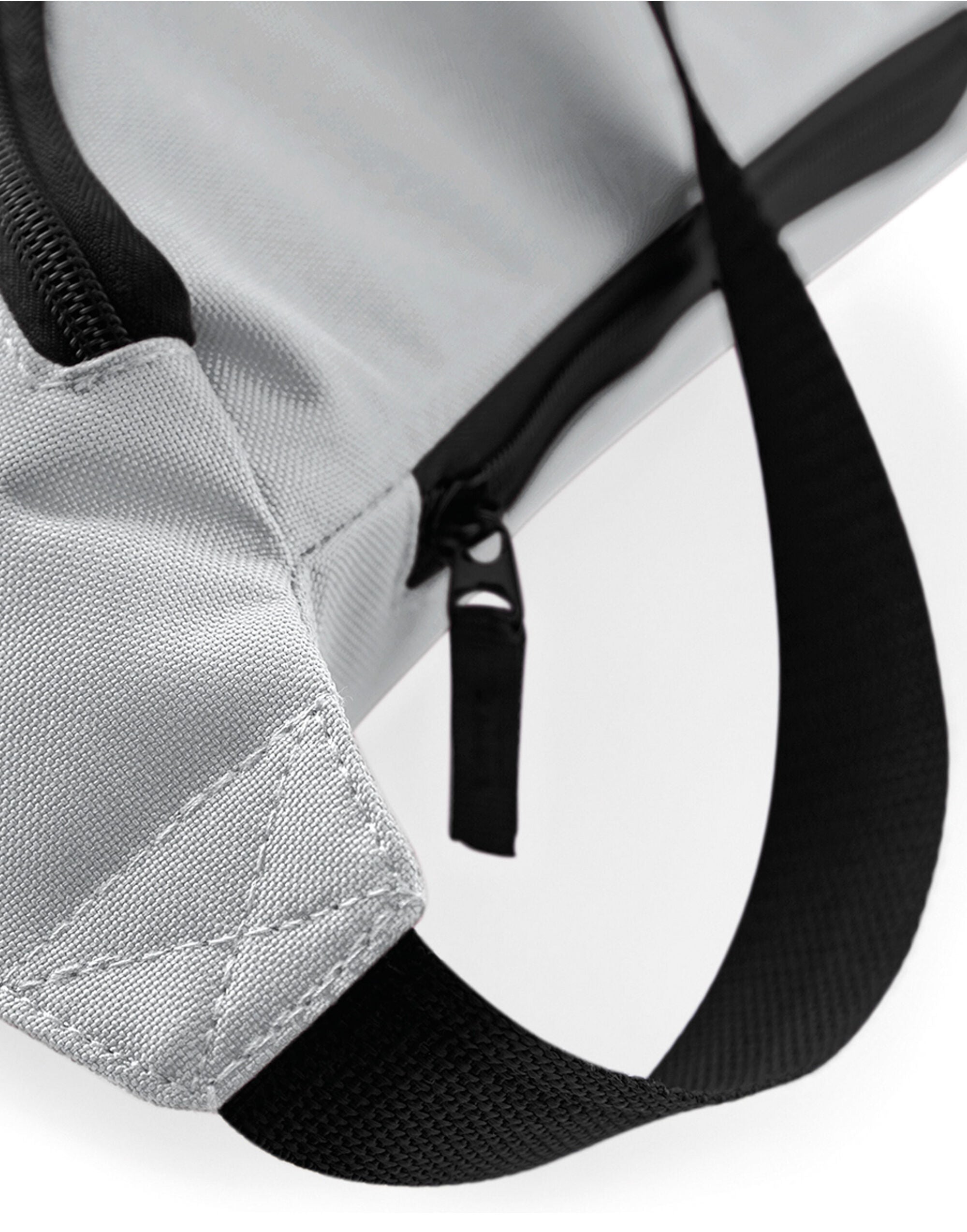 The webbing detail on the black Molle utility patch.