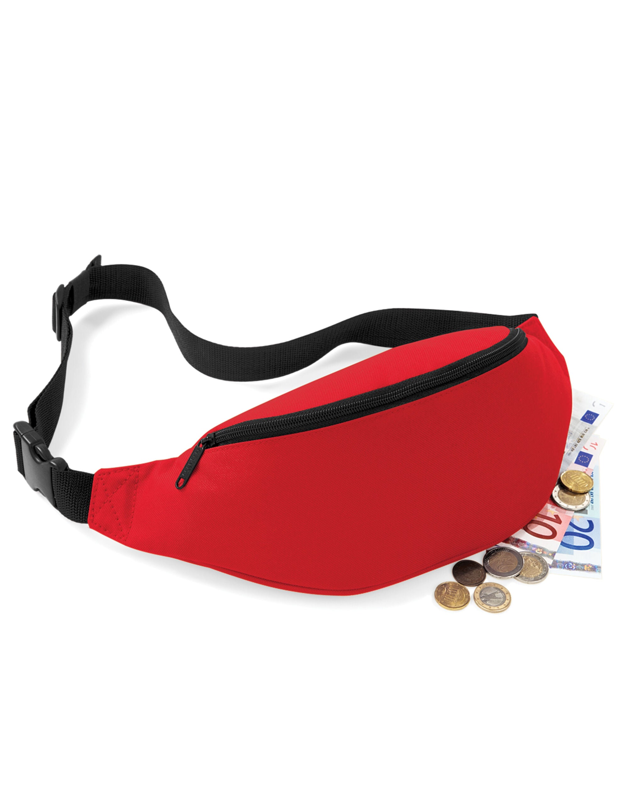 The heritage backpack shown with a laptop to indicate its capacity.