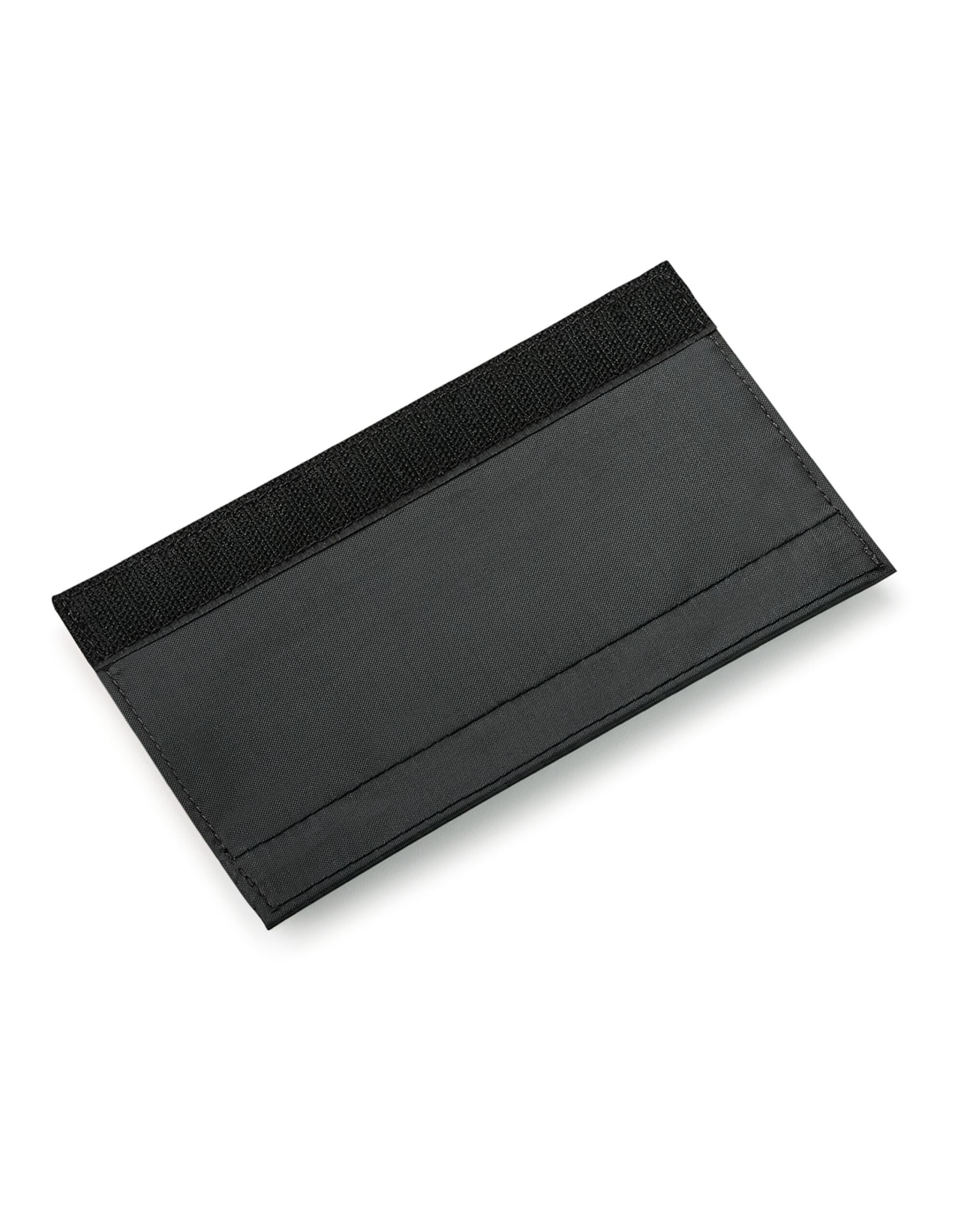 The black Bagbase Escape Handle Wrap, designed to provide a comfortable grip for luggage handles.