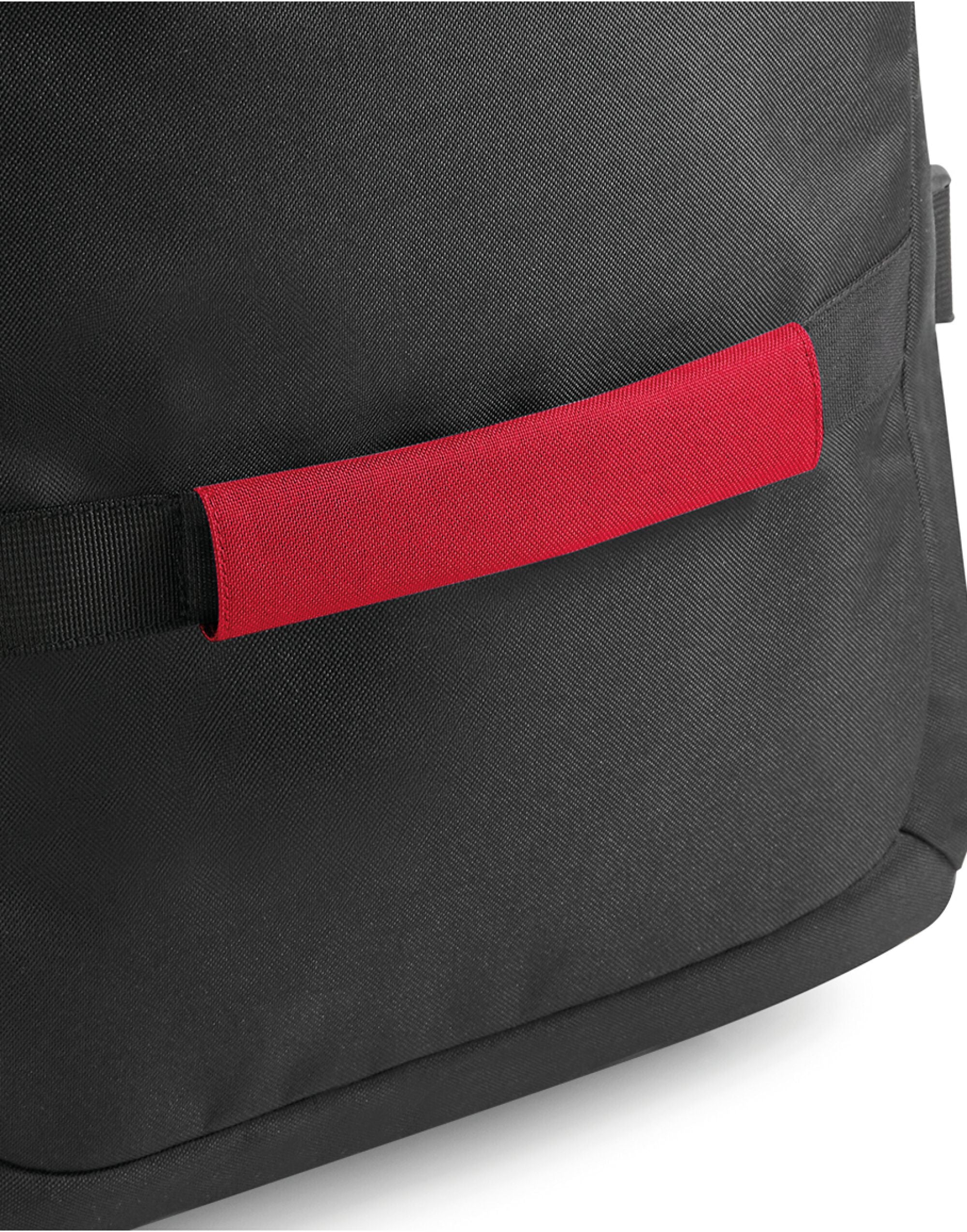 Angled shot of the Bagbase Escape Handle Wrap, highlighting its ergonomic design.