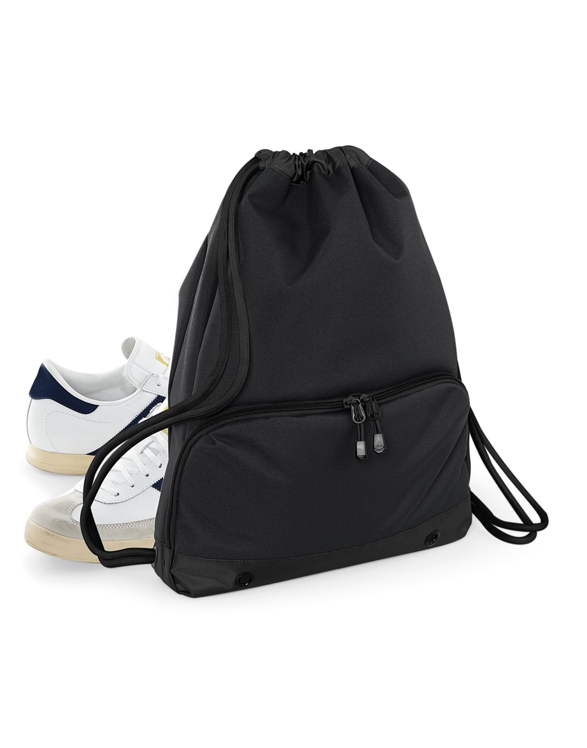 Back view of the Bagbase Athleisure Gymsac, displaying the comfortable and thick cord straps.