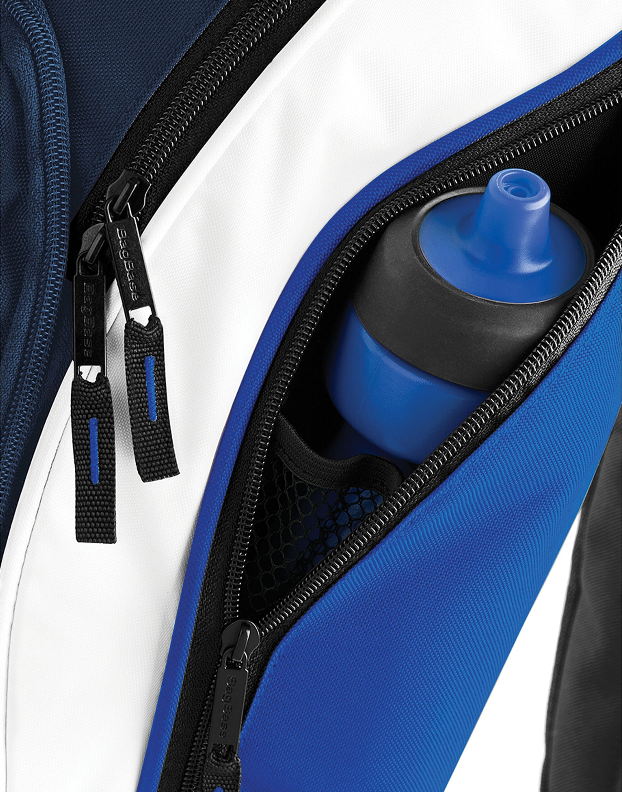 The orange Bagbase Teamwear Backpack, perfect for sports days and outdoor activities.