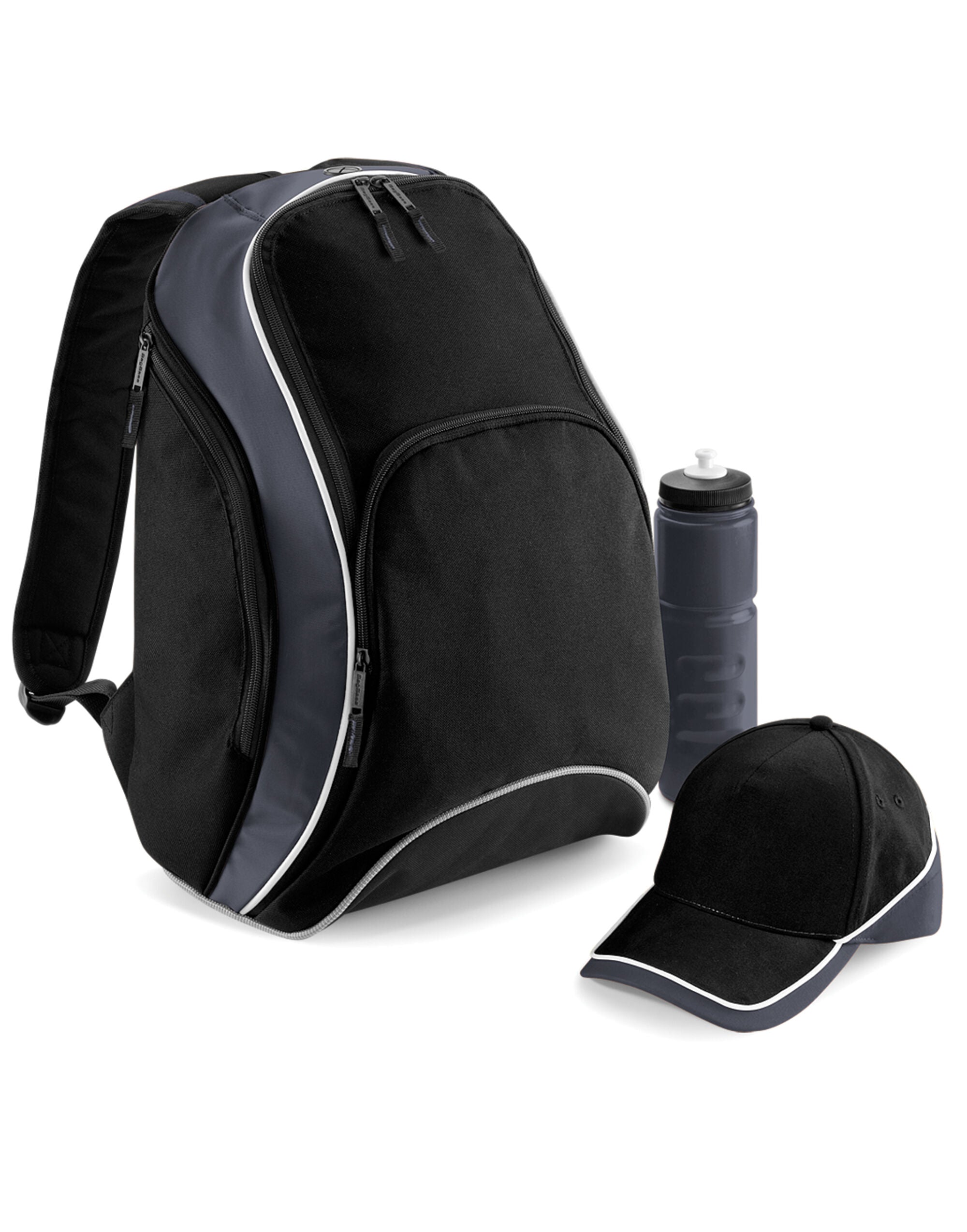 The emerald green Bagbase Teamwear Backpack, a great option for school or sports teams.