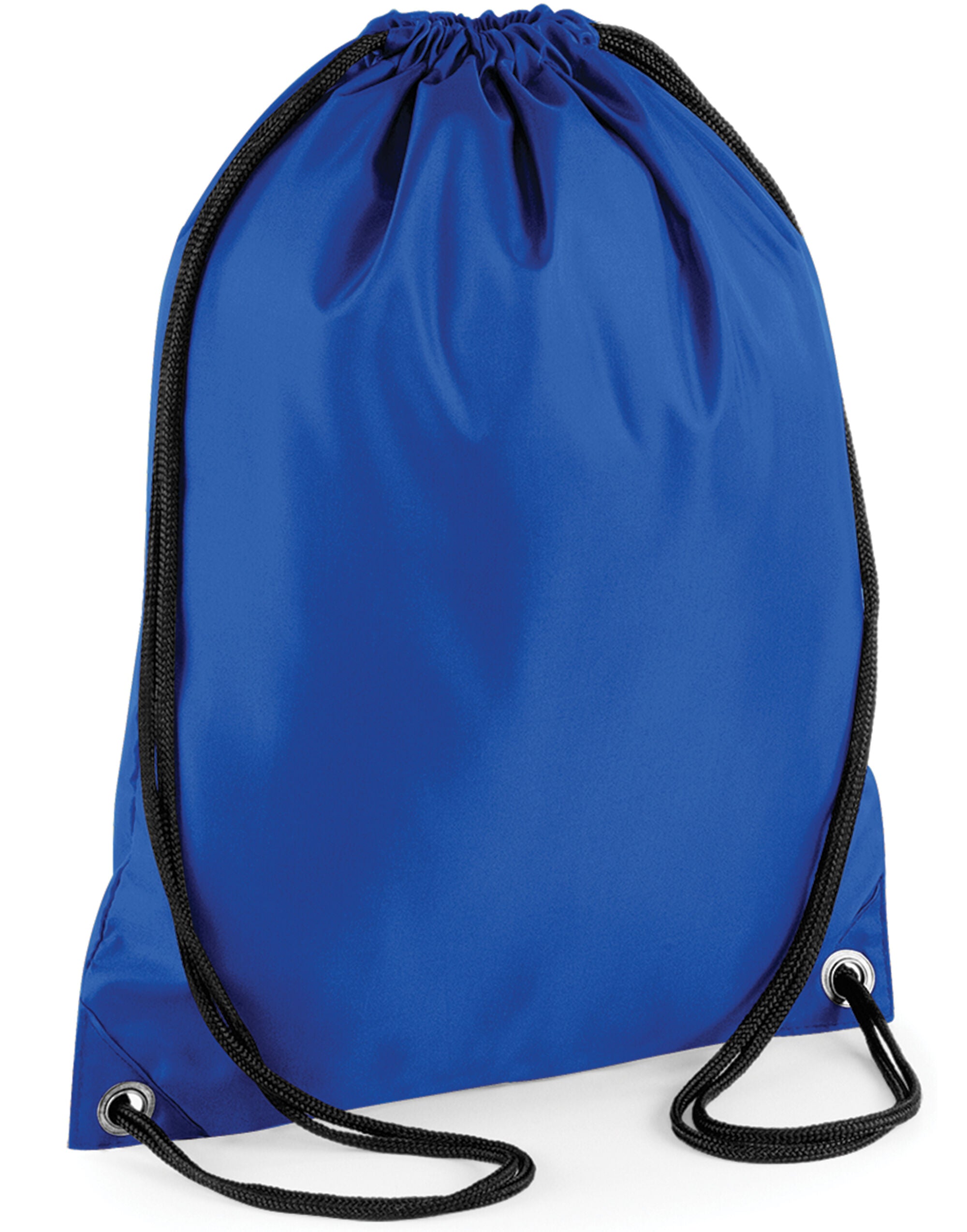 A vibrant red Bagbase Budget Gymsac, ideal for teams, schools, or promotional giveaways.