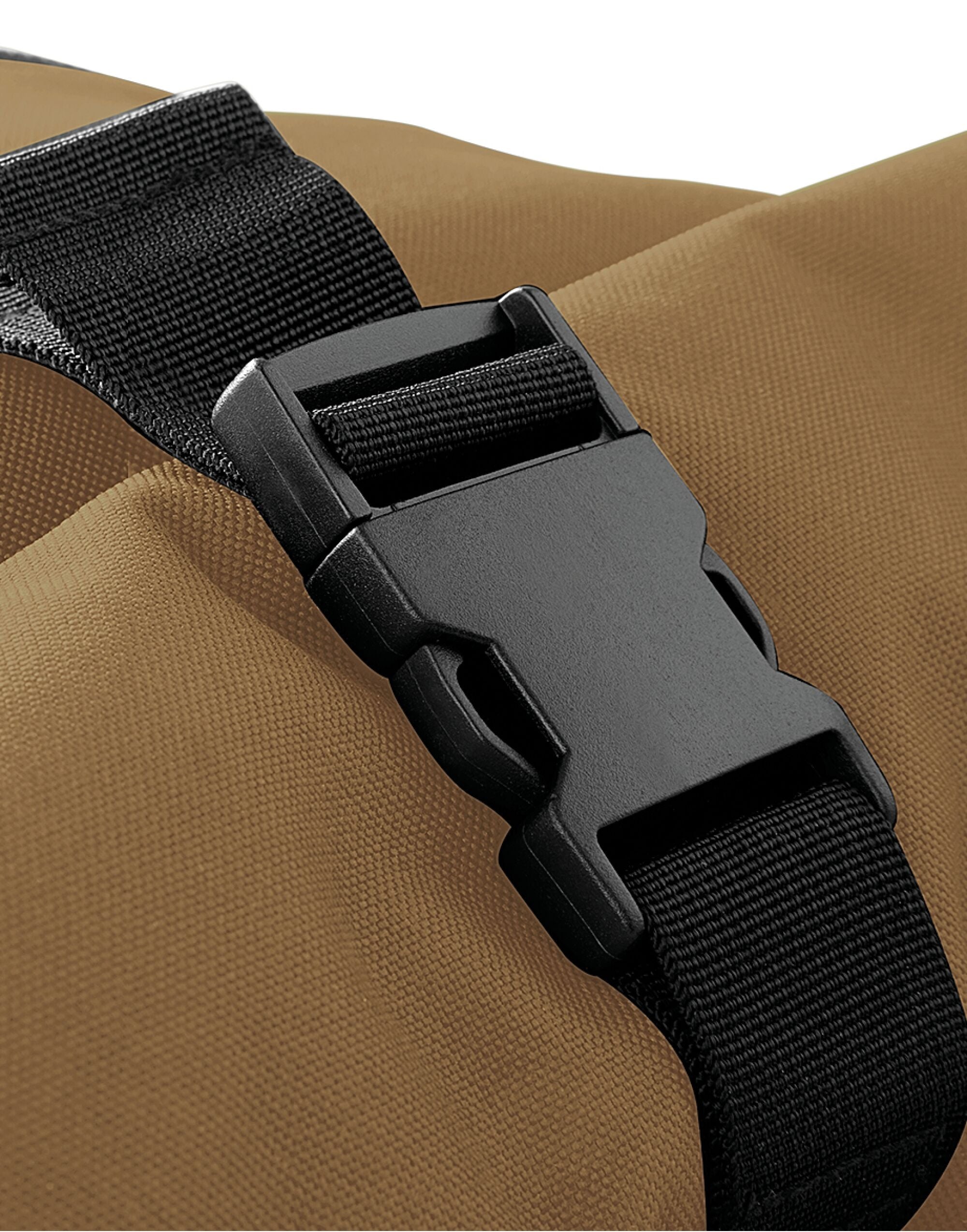 Flat lay of the Bagbase Roll-Top Backpack, neatly presented to showcase its functional and minimalist aesthetic.