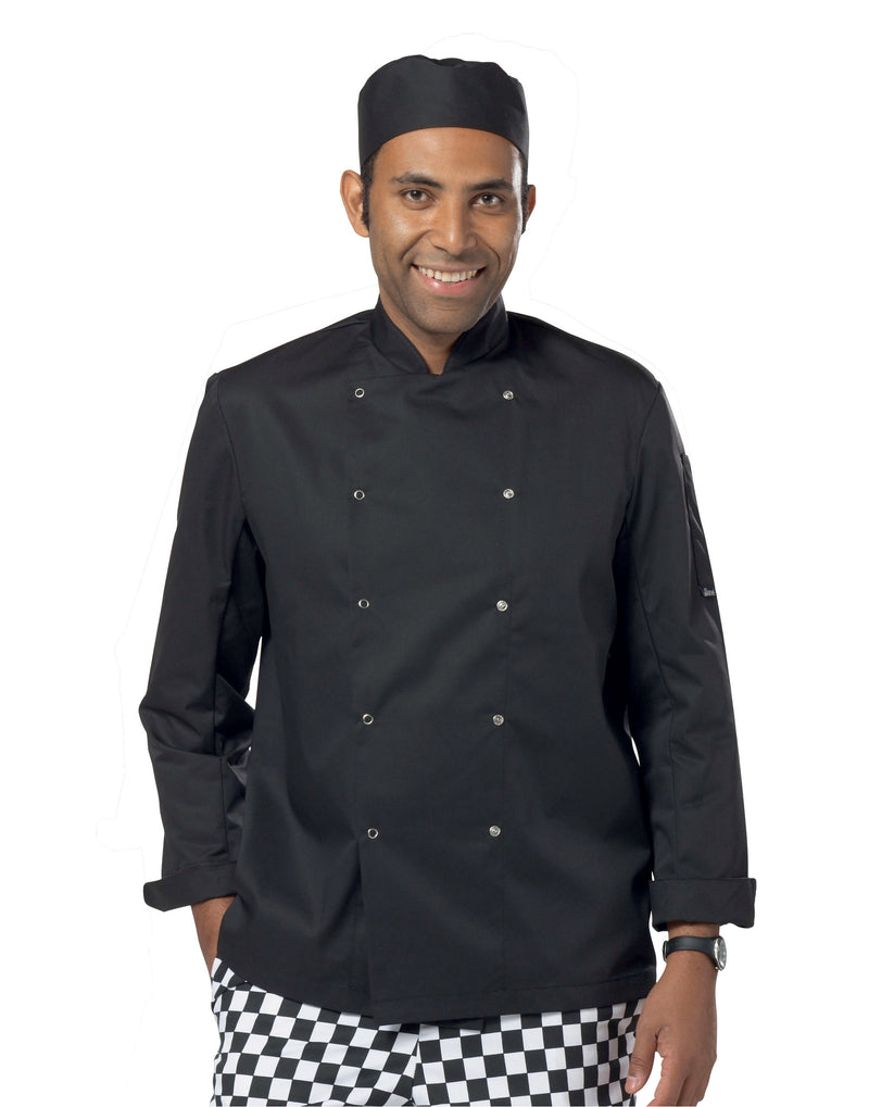 Dennys Long Sleeve Chef'S Jacket (Bk)