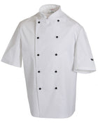 Dennys Removable Stud Short Sleeve Chef'S Jacket