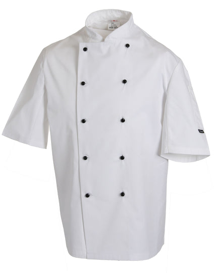 Dennys Removable Stud Short Sleeve Chef'S Jacket