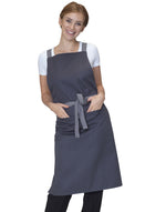 Dennys Cross Back Bib Apron - thumbnail 3