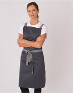 Dennys Cross Back Bib Apron - thumbnail 1