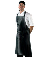 Dennys Large Cotton Striped Apron - thumbnail 1