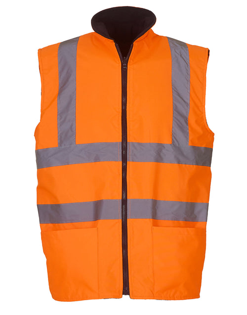 Yoko Hi-Vis Reversible Fleece Vest