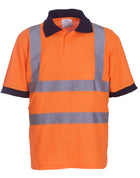 Yoko Hi-Vis Short Sleeve Polo Shirt