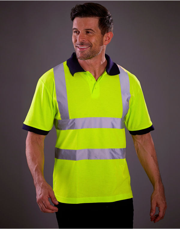 Yoko Hi-Vis Short Sleeve Polo Shirt