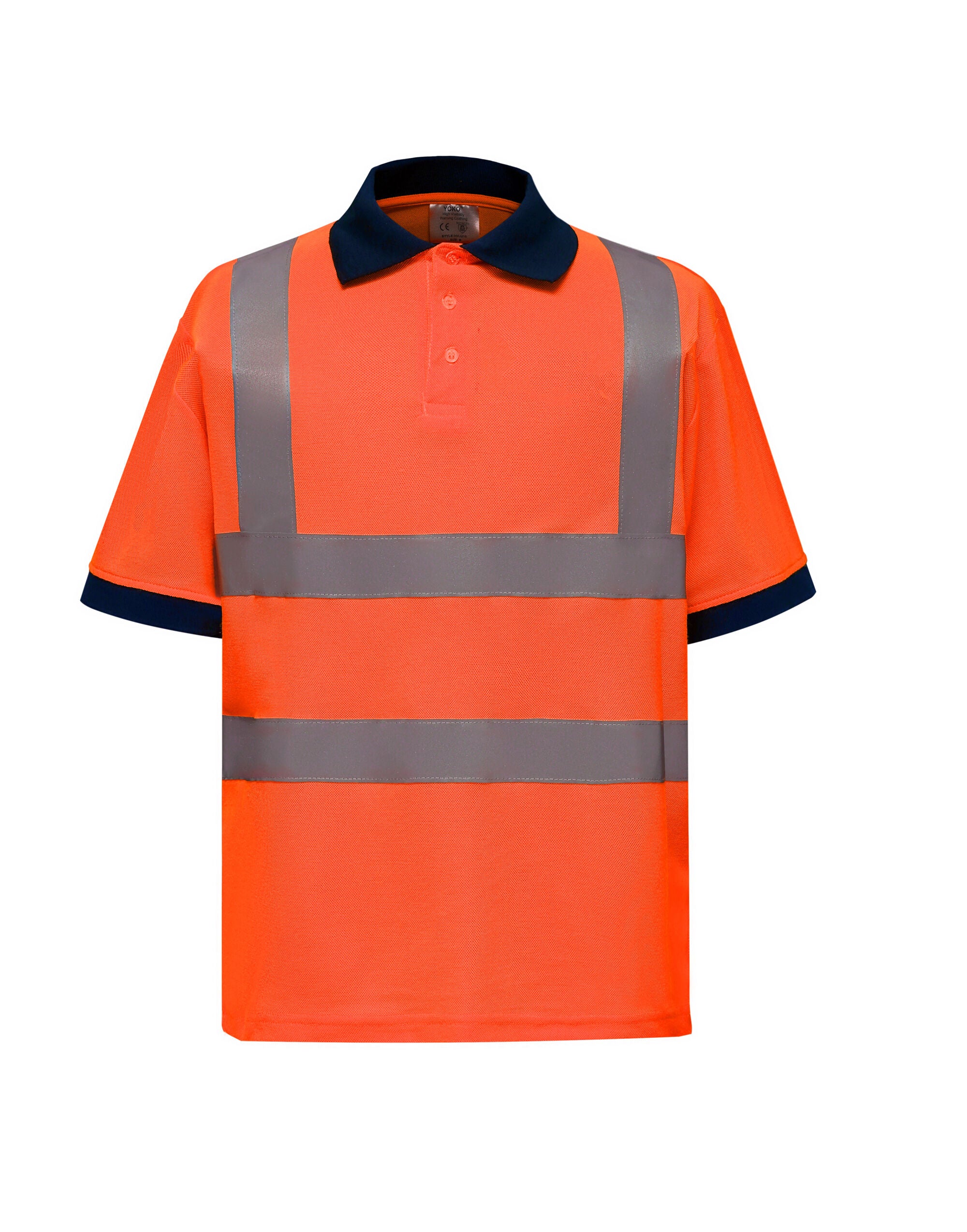 Yoko Hi-Vis Short Sleeve Polo Shirt