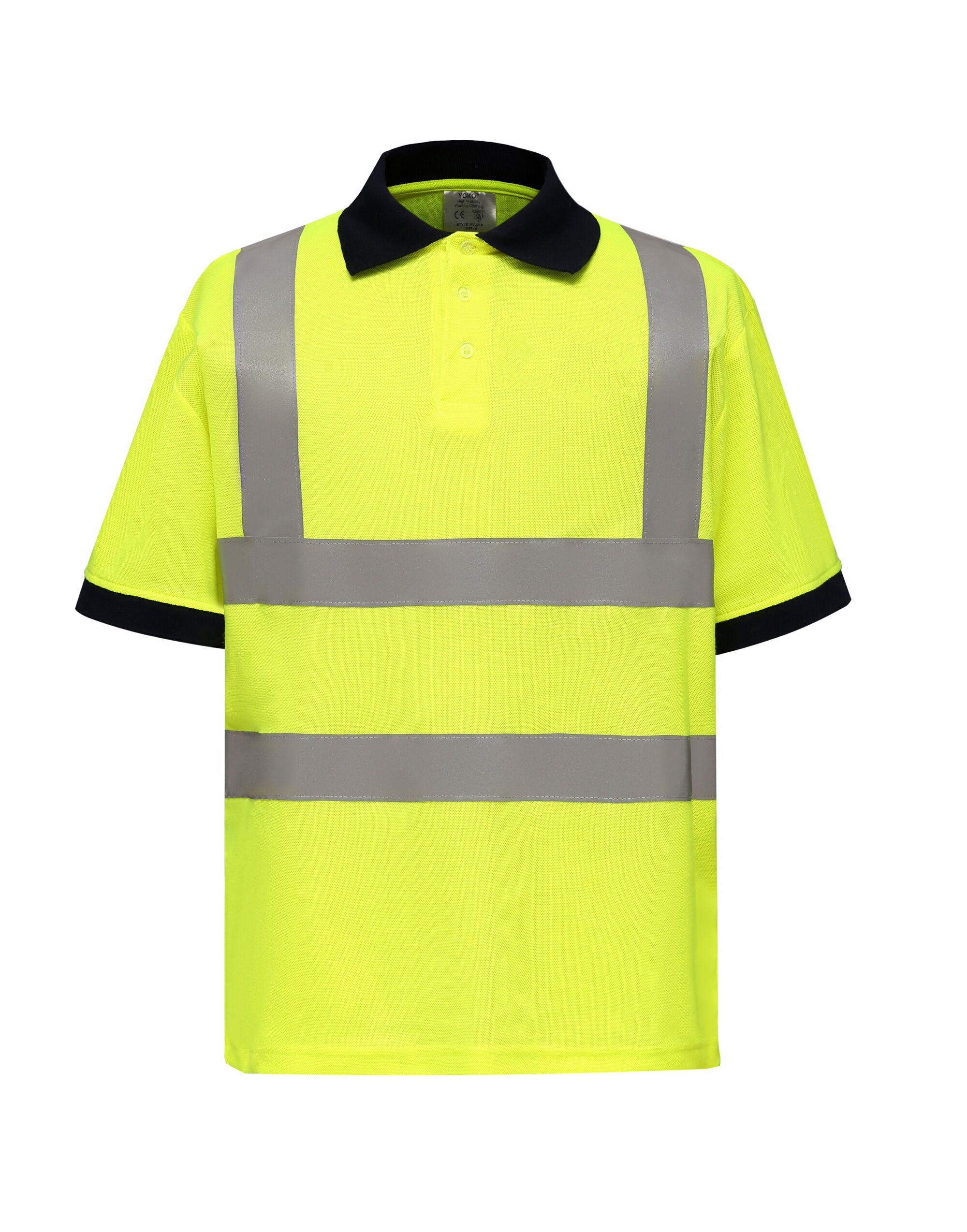 Yoko Hi-Vis Short Sleeve Polo Shirt