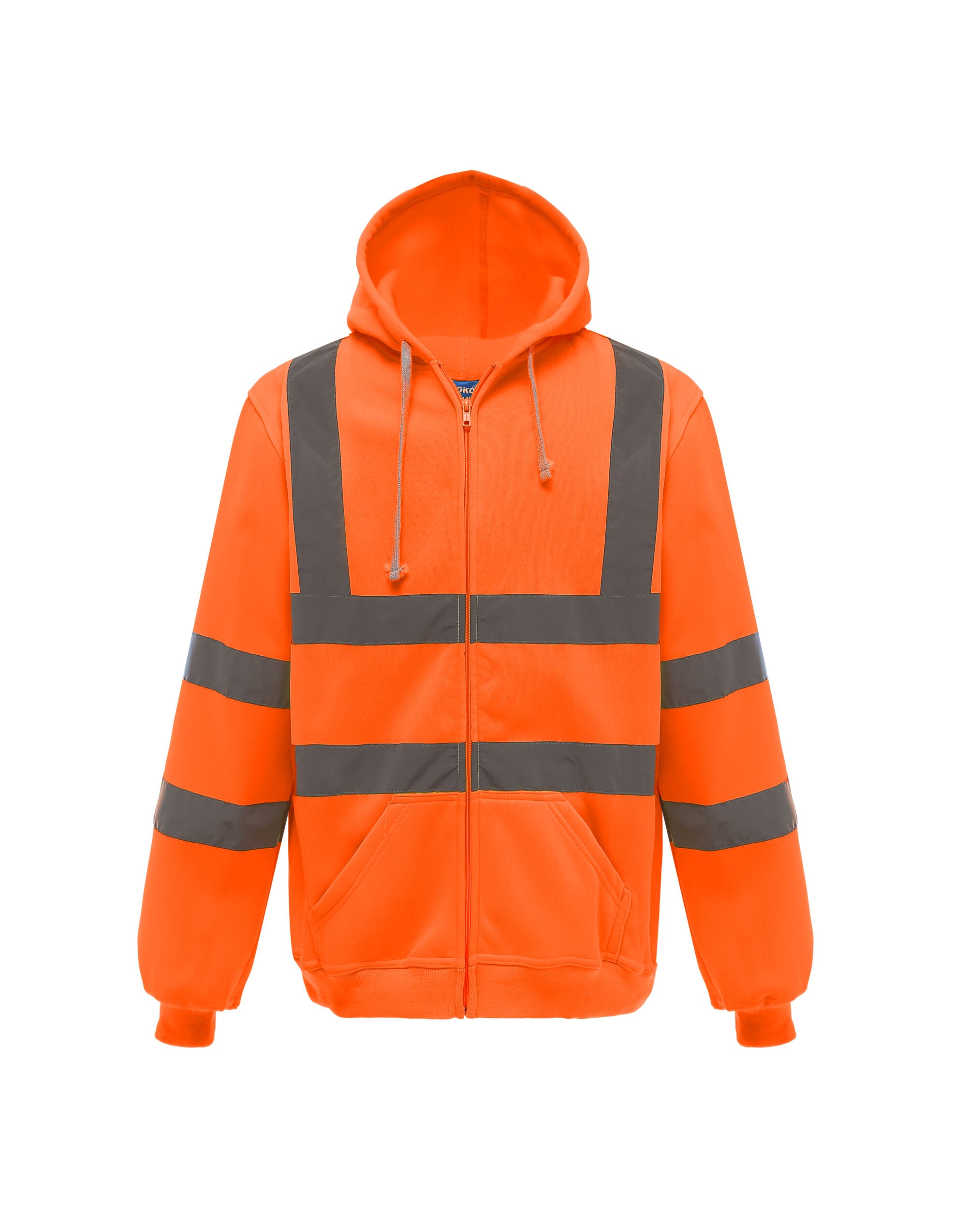 Yoko Hi-Vis Zipped Hoodie