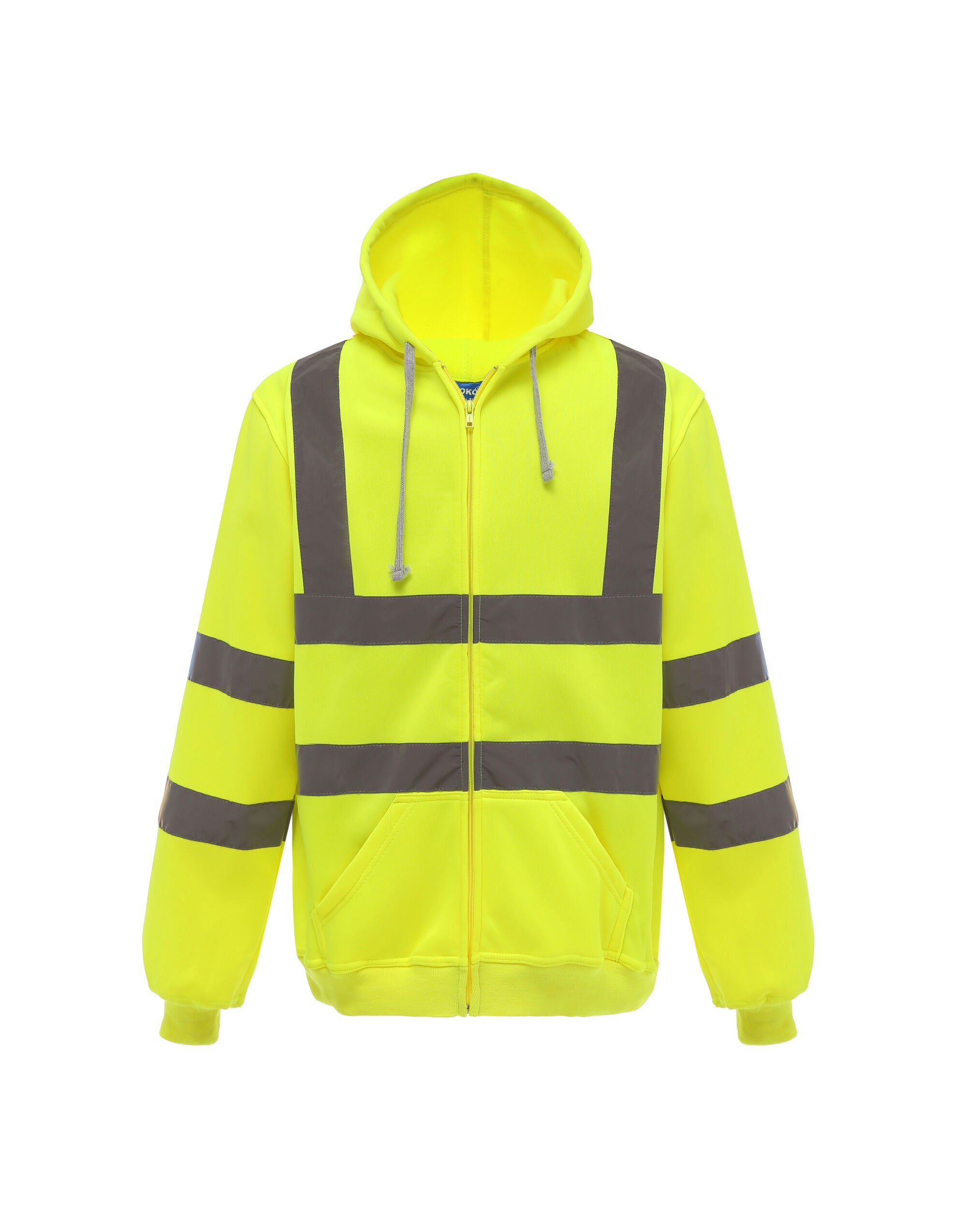 Yoko Hi-Vis Zipped Hoodie