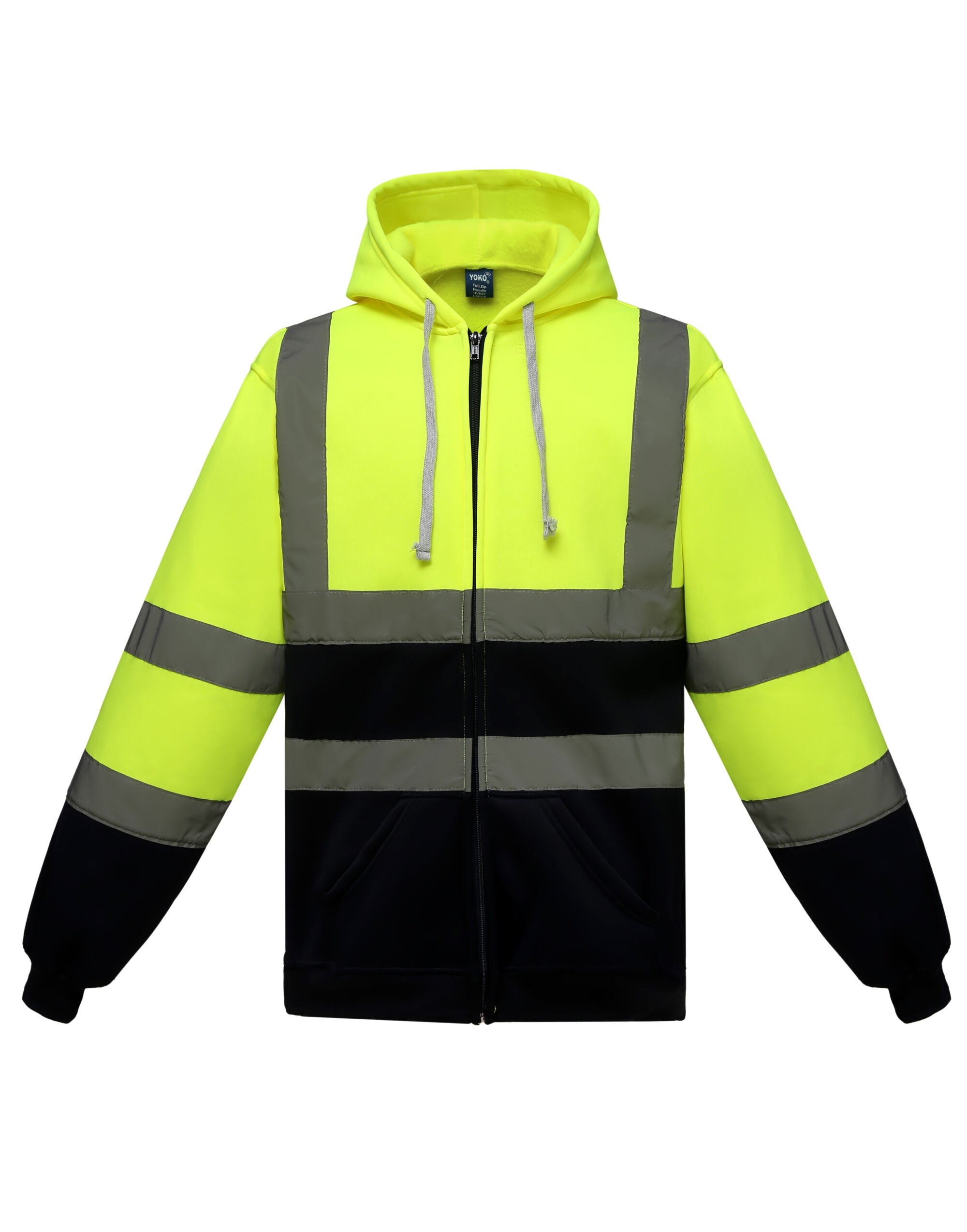 Yoko Hi-Vis Zipped Hoodie