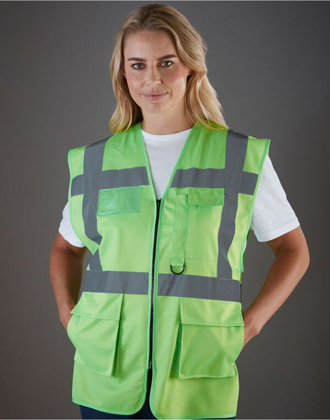 Yoko Hi-Vis Executive Waistcoat