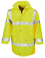 Result Safeguard Motorway Coat - Hi-Vis Yellow