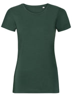 Russell Pure Organic Ladies' T - Bottle Green