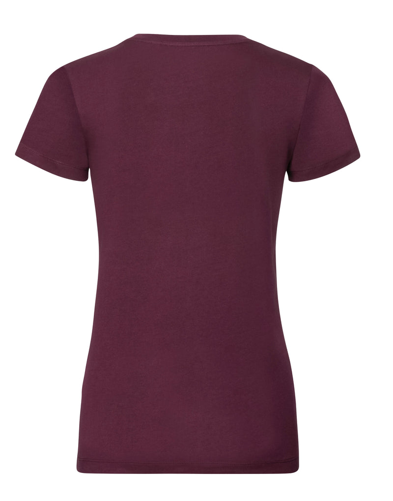 Russell Pure Organic Ladies' T - Burgundy