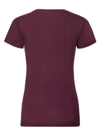 Russell Pure Organic Ladies' T - Burgundy