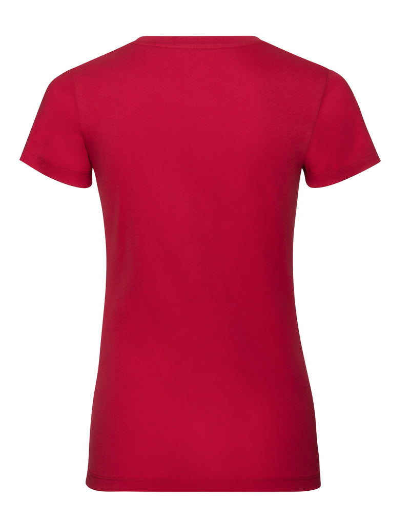 Russell Pure Organic Ladies' T - Classic Red