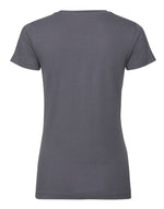 Russell Pure Organic Ladies' T - Convoy Grey