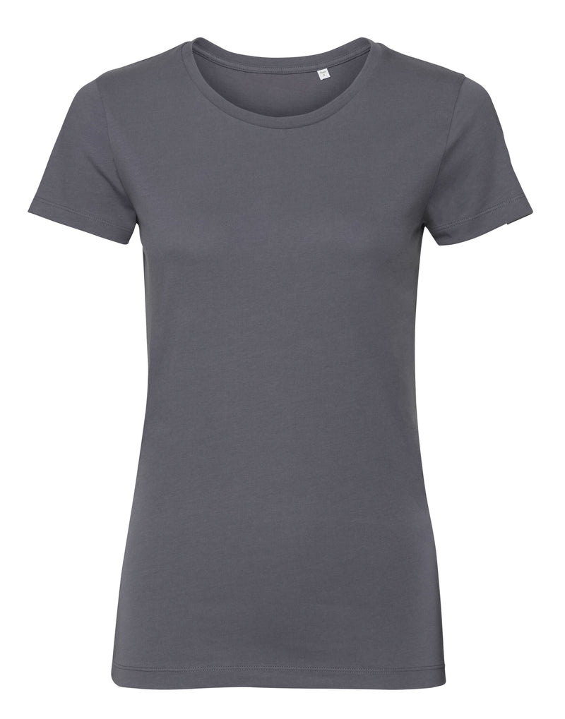Russell Pure Organic Ladies' T - Convoy Grey
