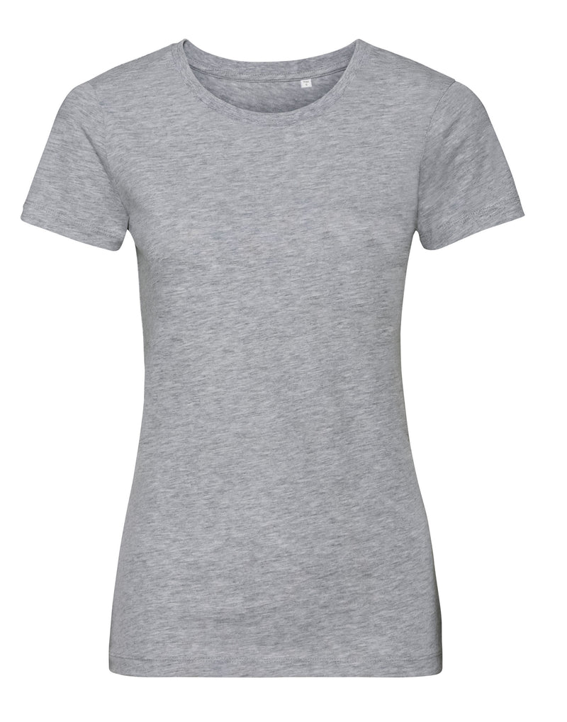 Russell Pure Organic Ladies' T - Light Oxford