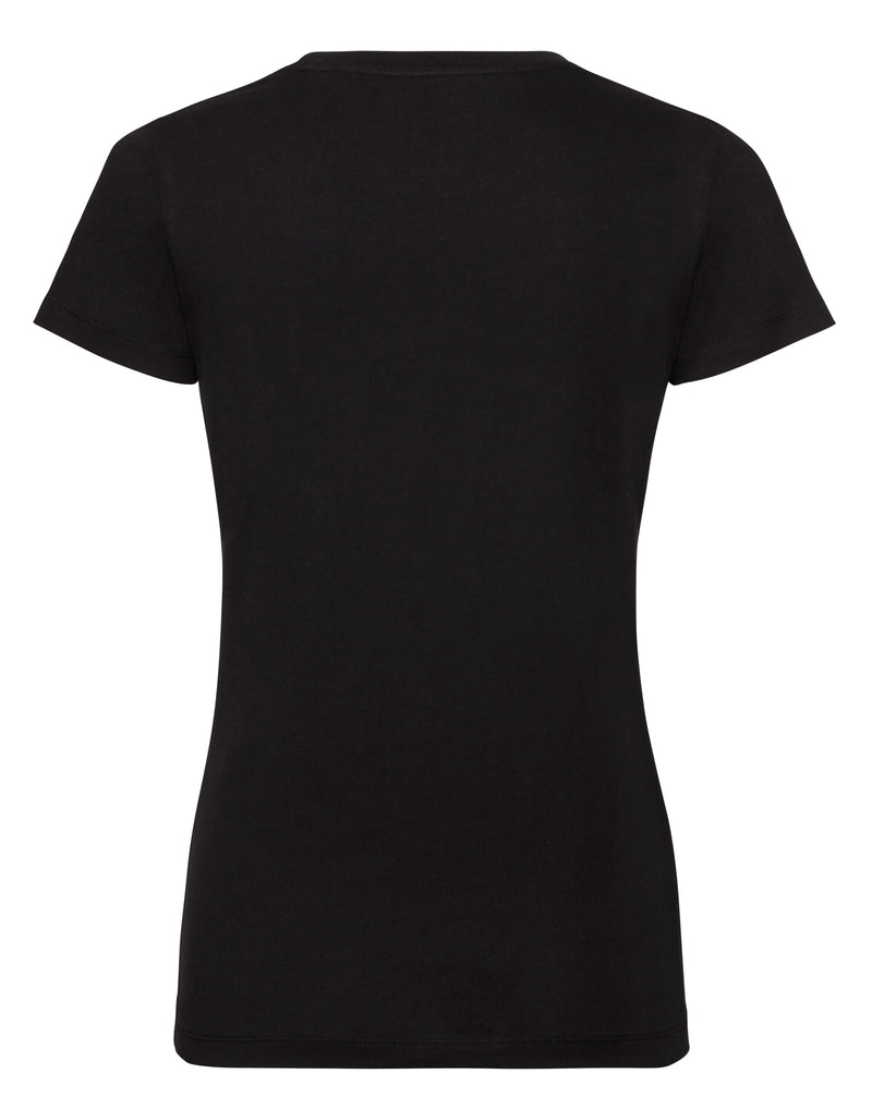 Russell Pure Organic Ladies' T - Black