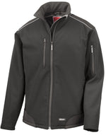 Result Ripstop Softshell Workwear Jacket With Cordura® - thumbnail 4
