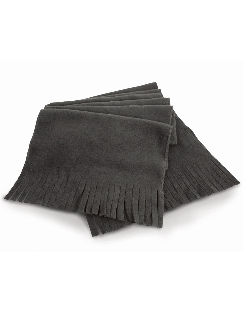 Result Winter Essentials Polartherm Tassel Scarf - Charcoal
