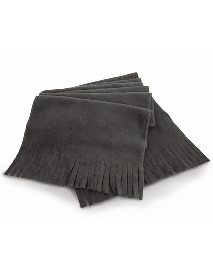 Result Winter Essentials Polartherm Tassel Scarf - Charcoal