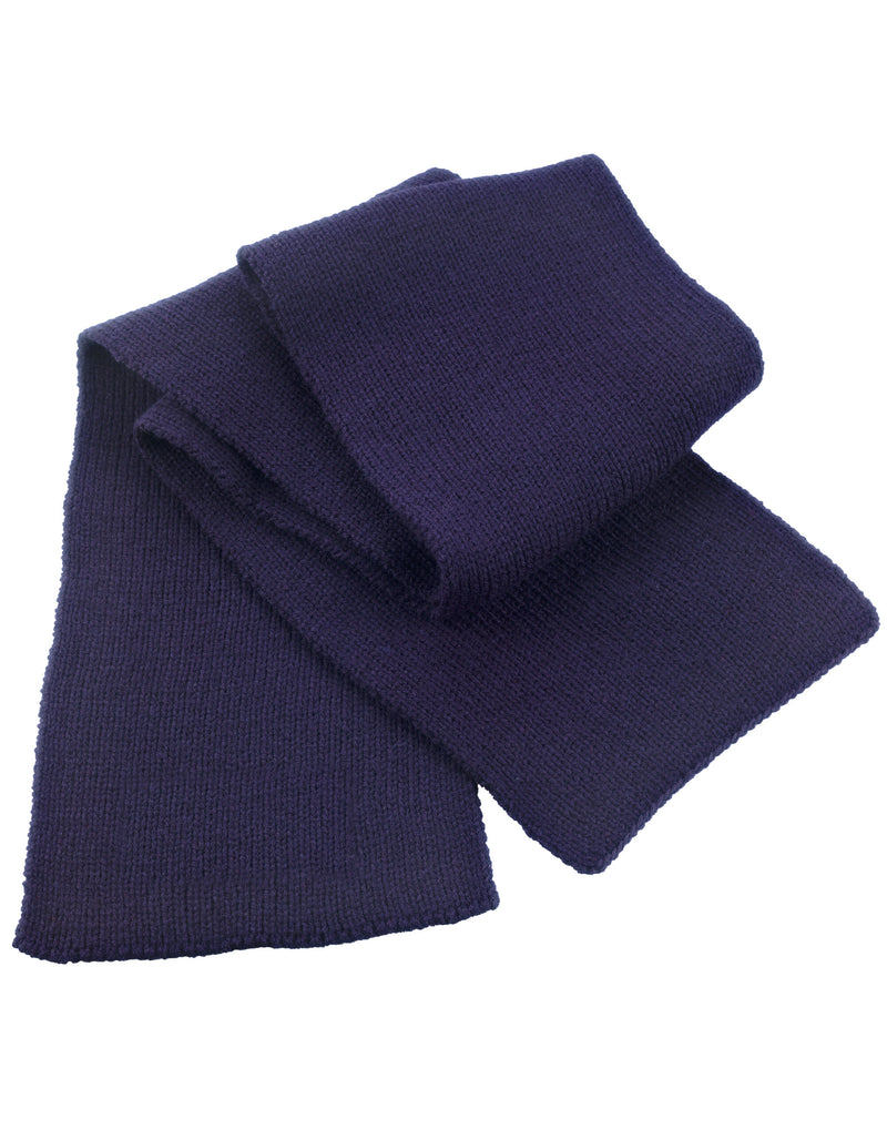 Result Winter Essentials Classic Heavy Knit Scarf - Navy Blue