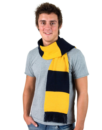 Result Winter Essentials Team Scarf - Black/Gold