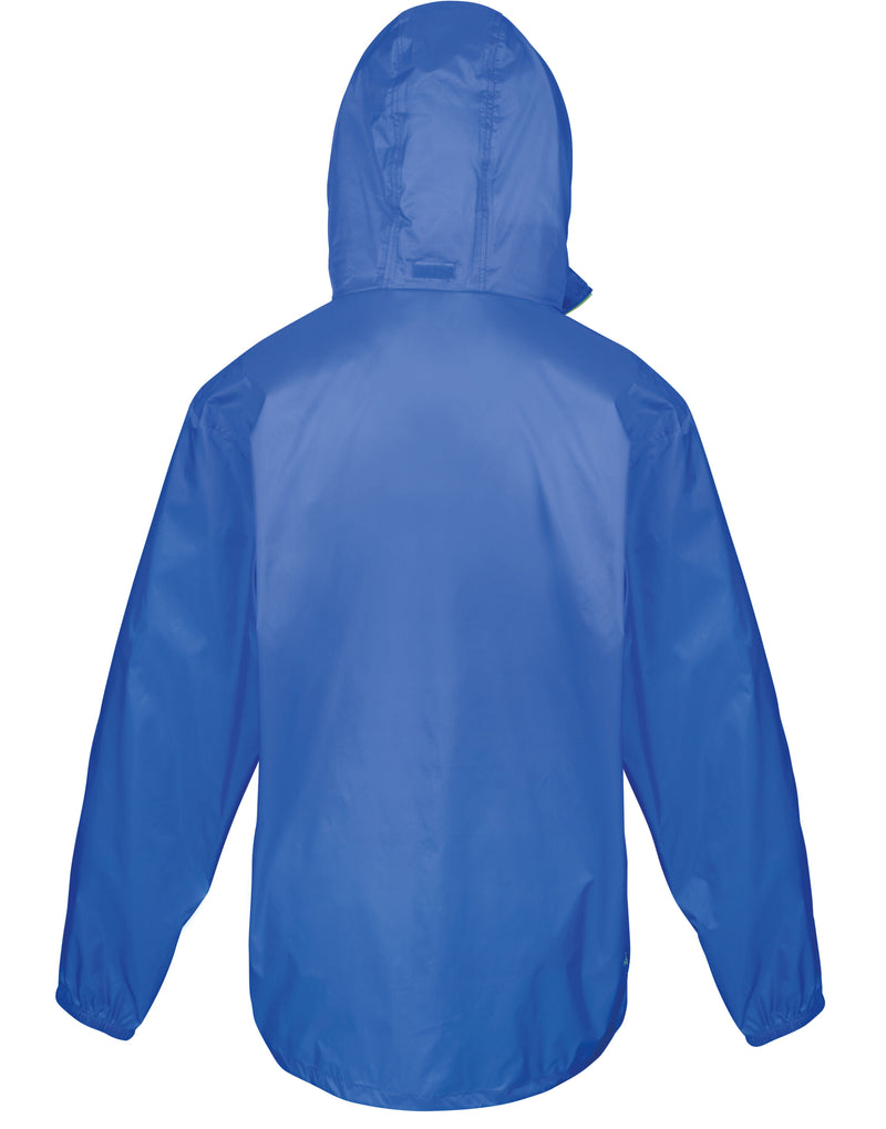 Result Urban Outdoor Wear Hdi Quest Lightweight Stowable Jacket - Royal/Lime