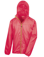 Result Urban Outdoor Wear Hdi Quest Lightweight Stowable Jacket - Raspberry/Lime