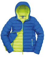 Result Urban Outdoor Wear Ladies' Snow Bird Padded Jacket - Ocean/Lime