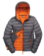 Result Urban Outdoor Wear Ladies' Snow Bird Padded Jacket - Grey/Orange