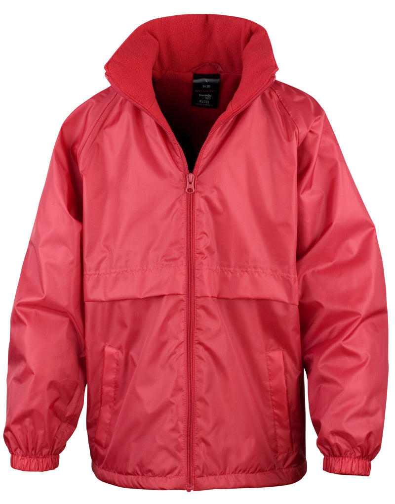 Result Core Junior & Youth Microfleece Lined Jacket - Red
